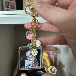 RM fan made keychain